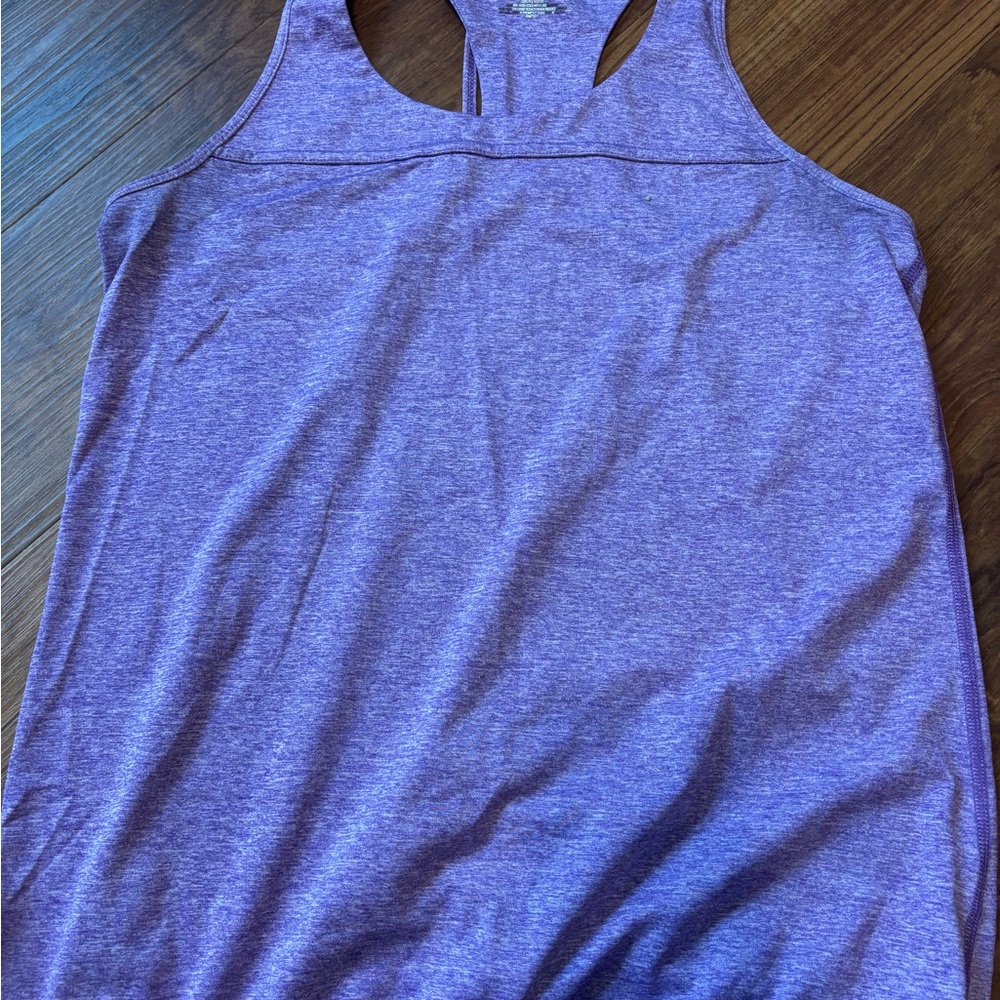 Jockey Women's Heathered Purple Tank Top